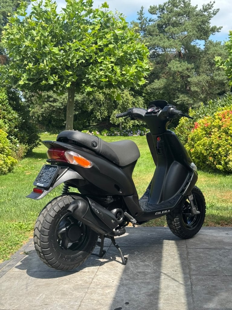 ⭐️Piaggio Gilera stalker 50cc mat zwart 3729 km Z.G.A.N. ⭐️, Fietsen en Brommers, Scooters | Piaggio, Niet ingevuld, Niet ingevuld