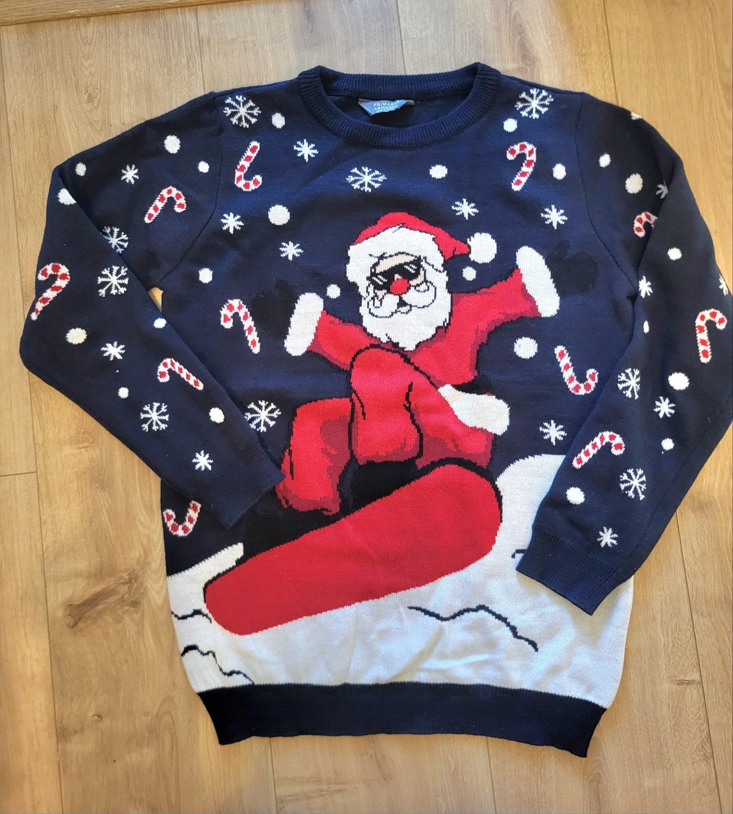 Kersttrui maat 152, Ophalen of Verzenden, Zo goed als nieuw, Jongen of Meisje, Trui of Vest