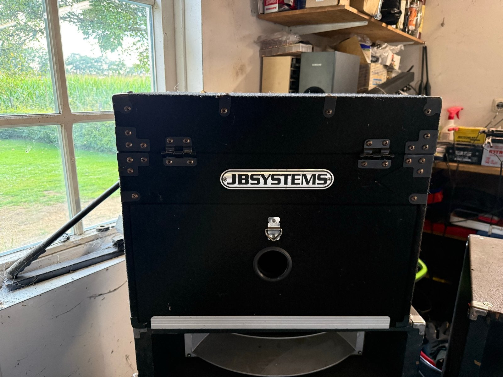 Flightcase JB Systems met Behringer mengpaneel en CD/mp3 spe, Muziek en Instrumenten, Dj-sets en Draaitafels, Ophalen, Gebruikt
