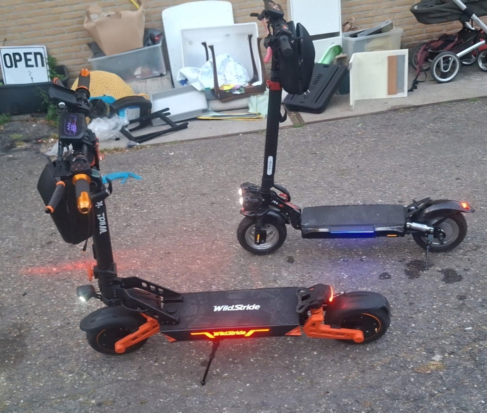 Elektrische steps te koop: 60 km/u en 45 km/u modellen, Fietsen en Brommers, Steps, Ophalen of Verzenden, Gebruikt, Elektrische step (E-scooter)