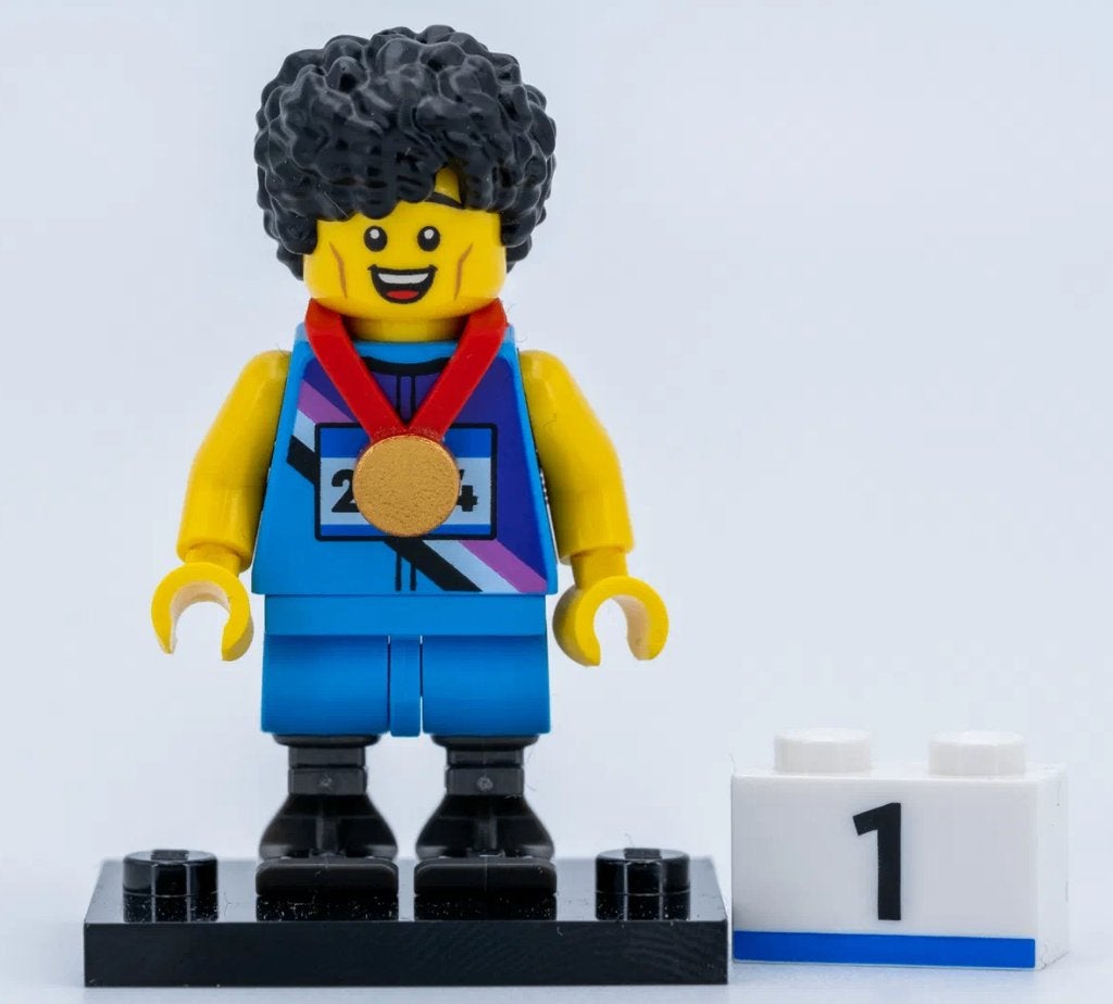 LEGO Minifigures Series 25 (71045) - Sprinter (Paralympiër), Nieuw, Ophalen of Verzenden, Minifiguren serie, Minifiguur
