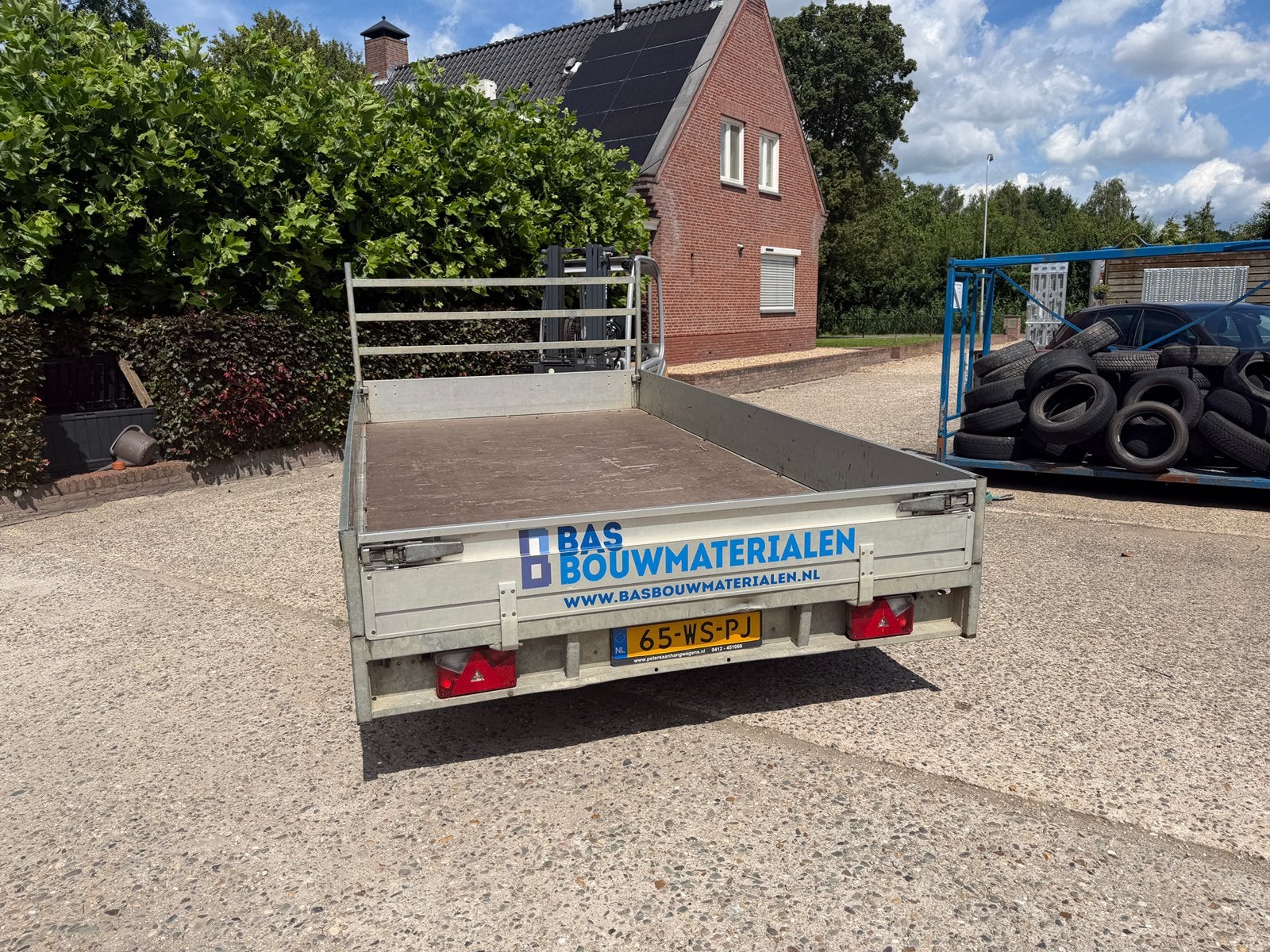 Hulco medax-2  aanhanger 400x185 3000kg, Ophalen, Gebruikt