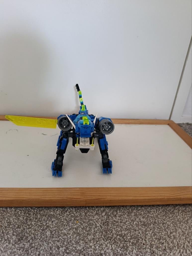 Lego Ninjago 71711 Jay's Cyber Draak, Ophalen of Verzenden, Zo goed als nieuw