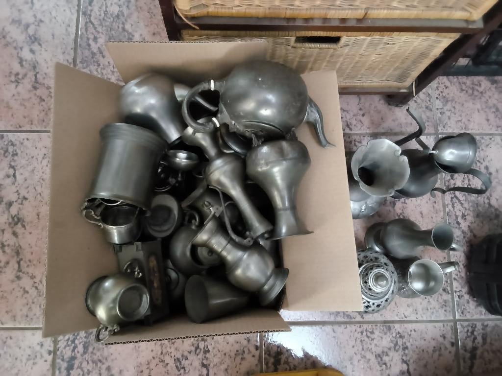 Antiek/tin, Antiek en Kunst, Antiek | Tin, Ophalen of Verzenden