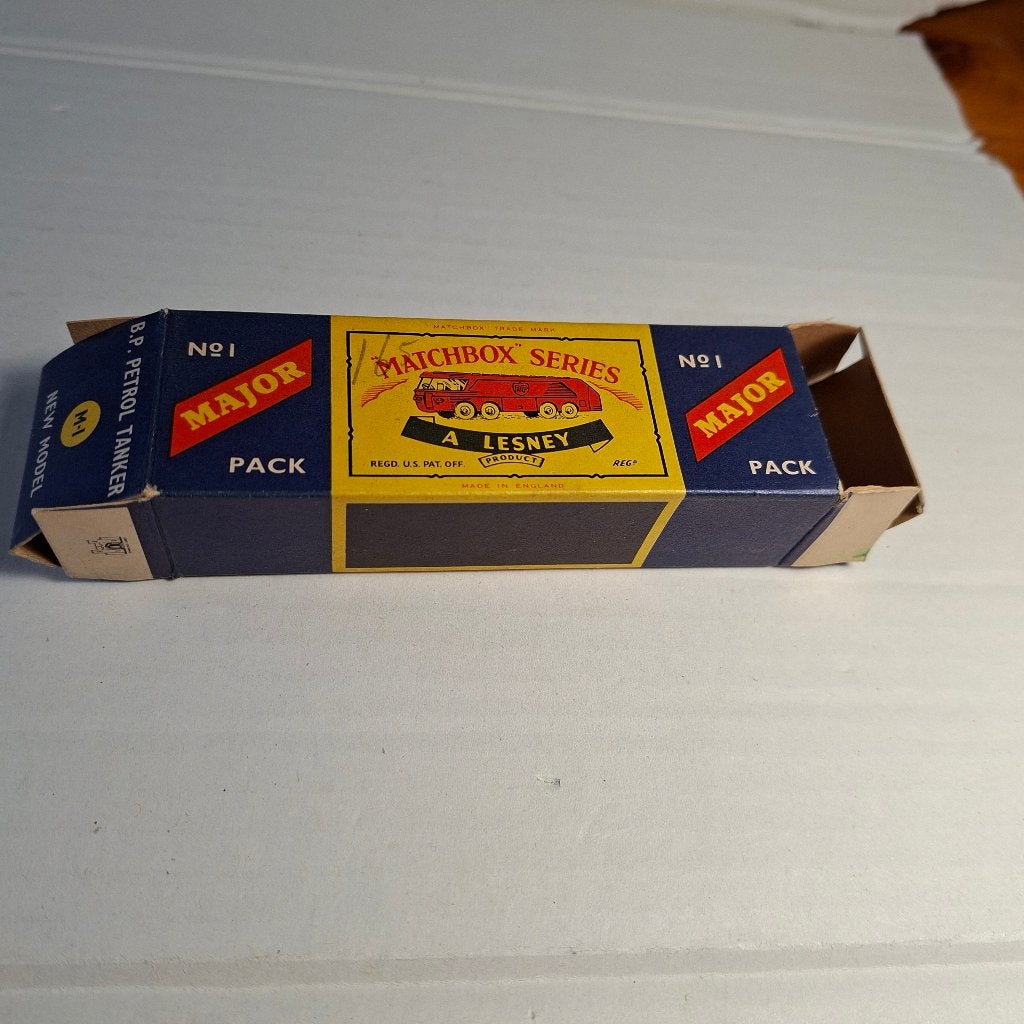 Matchbox Lesney  # 1 Major pack empty box, Verzenden, Gebruikt, Auto