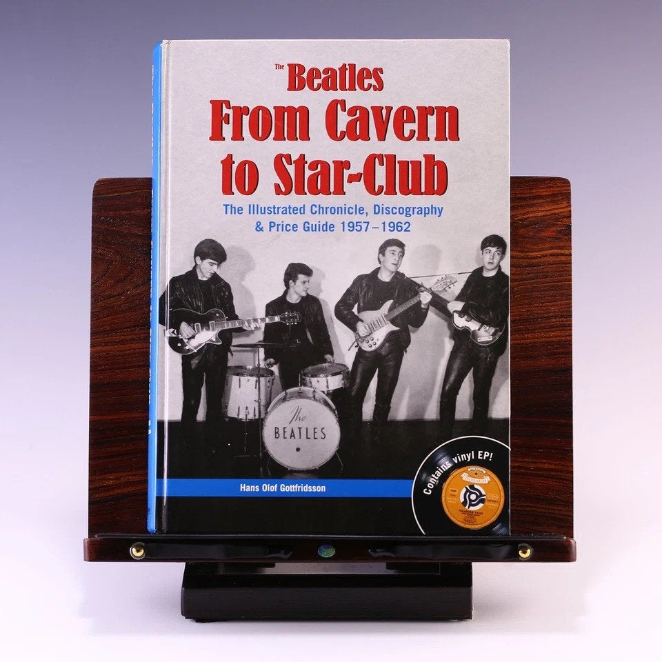 The Beatles-From Cavern to Star-Club(Boek+Zeldzame Vinyl EP), Gelezen, Artiest, Ophalen of Verzenden, Hans Olof Gottfridsson