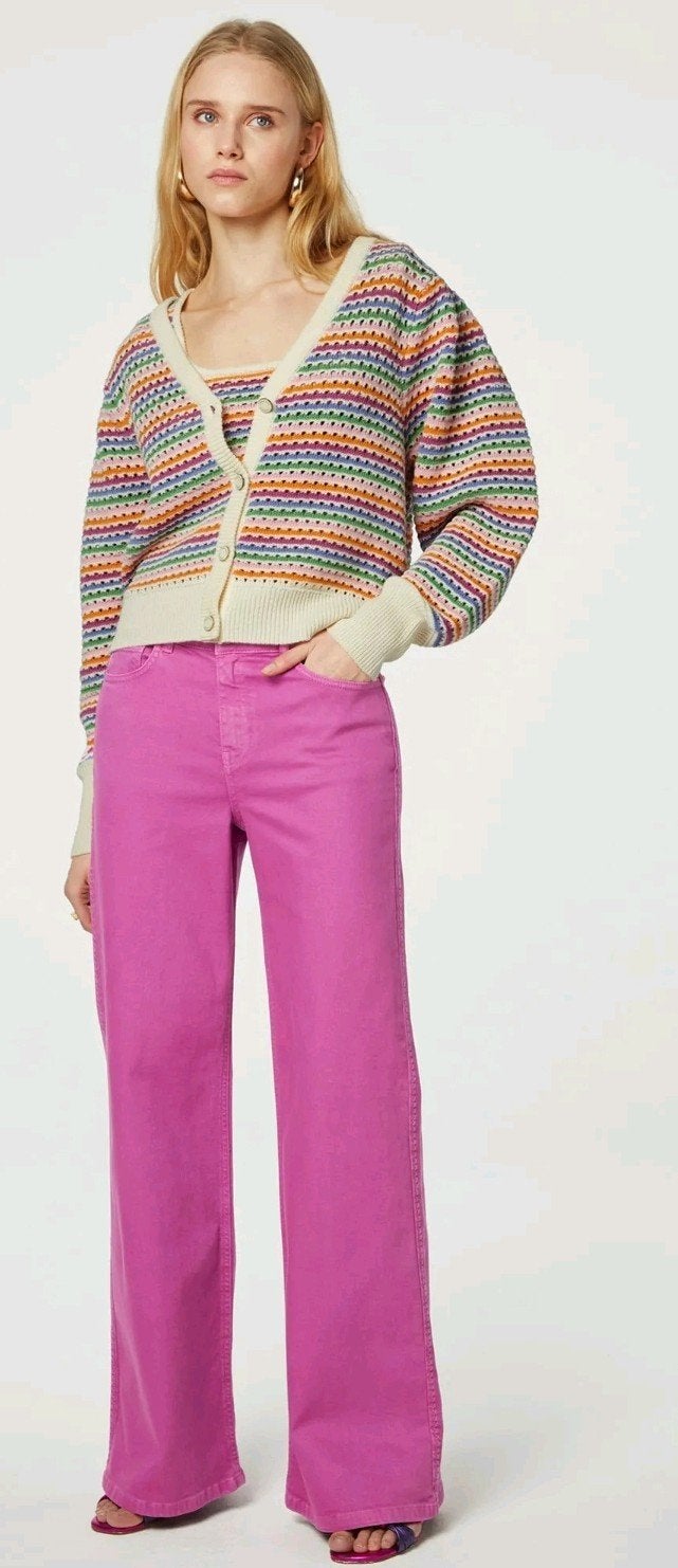 Fabienne Chapot Thea wide leg broek maat 29 *nieuw *, Fabienne Chapot, Ophalen of Verzenden, Nieuw