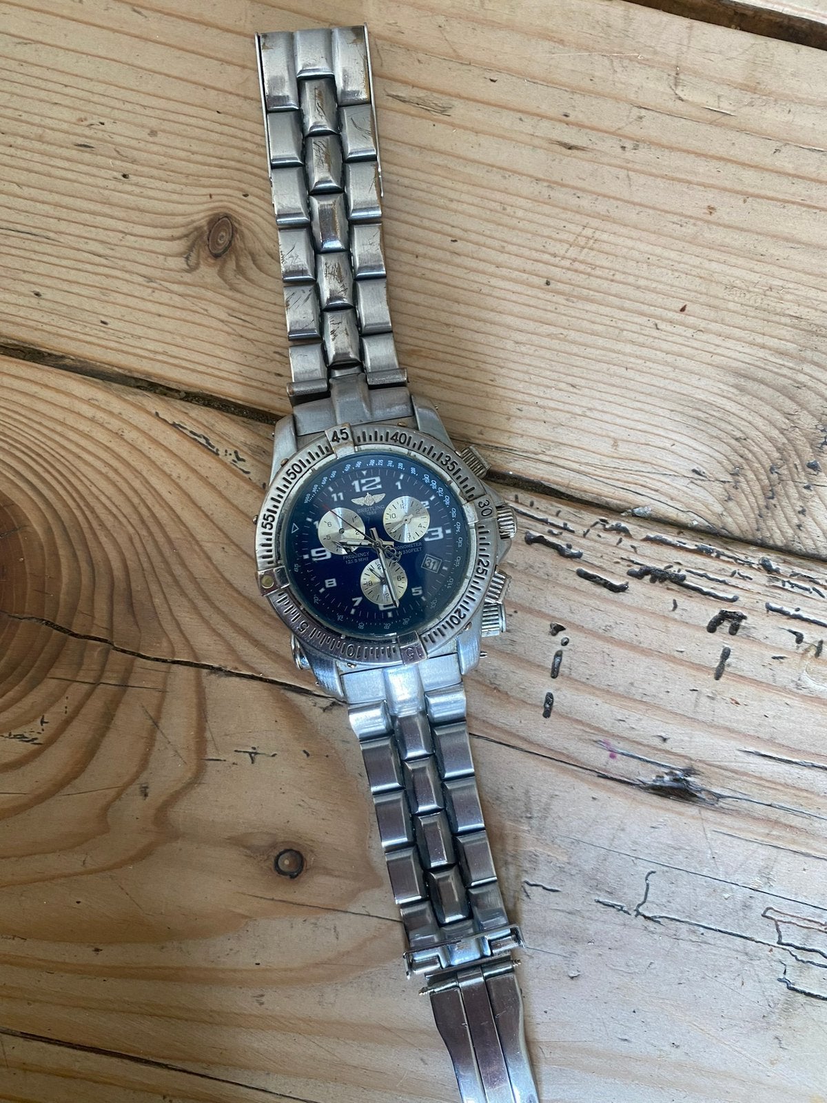 Breitling, Ophalen of Verzenden, Zo goed als nieuw, Staal, Overige merken