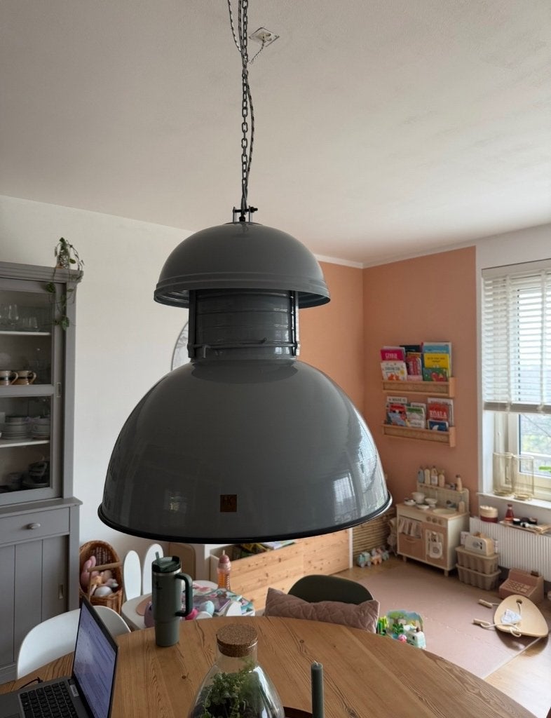 Hk Living industrie lamp, Ophalen, E27 (groot), Zo goed als nieuw, Industrie lamp