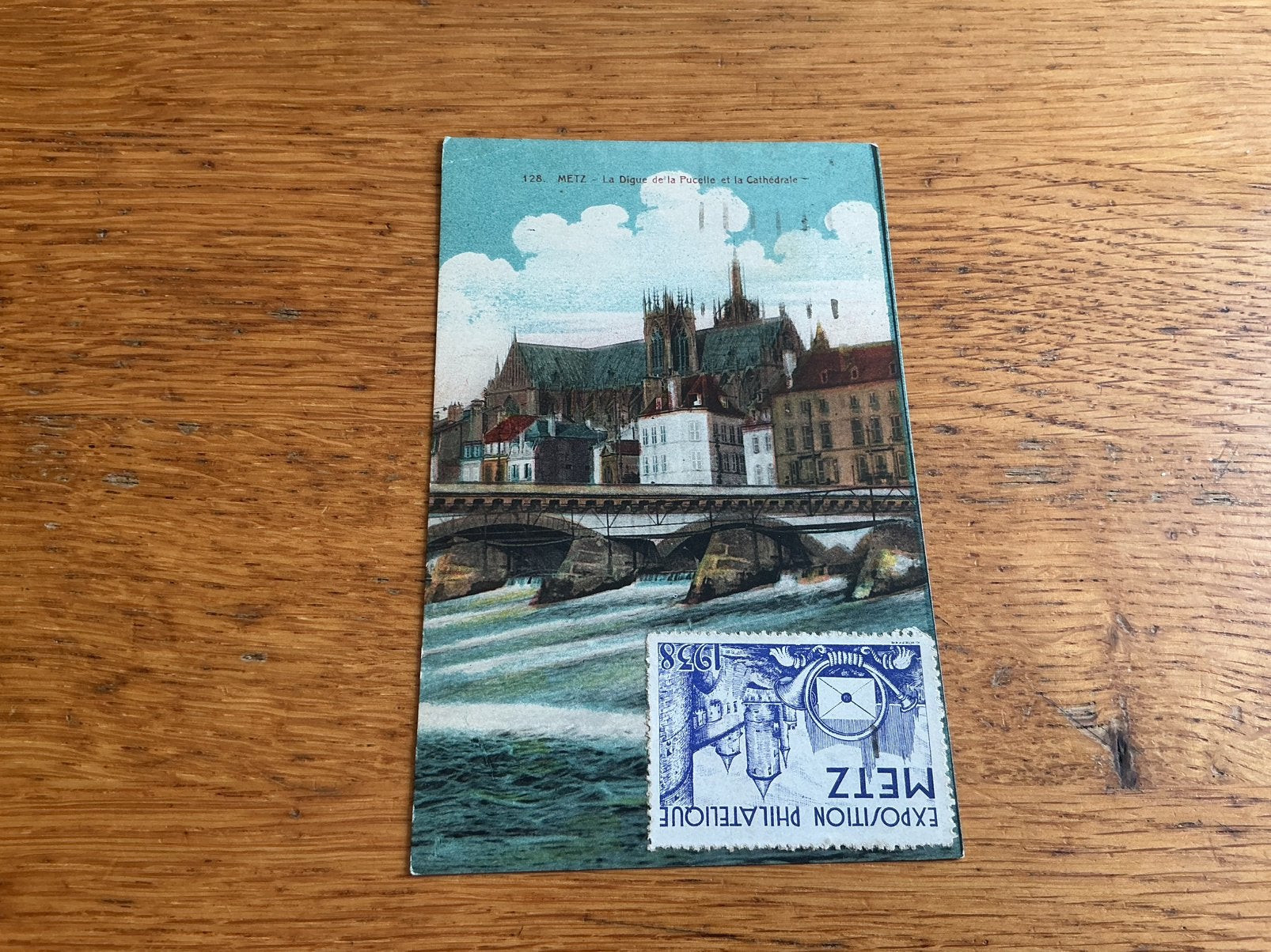 V420 Frankrijk Metz Cinderella Philatelie Expositie, Ophalen of Verzenden, Frankrijk