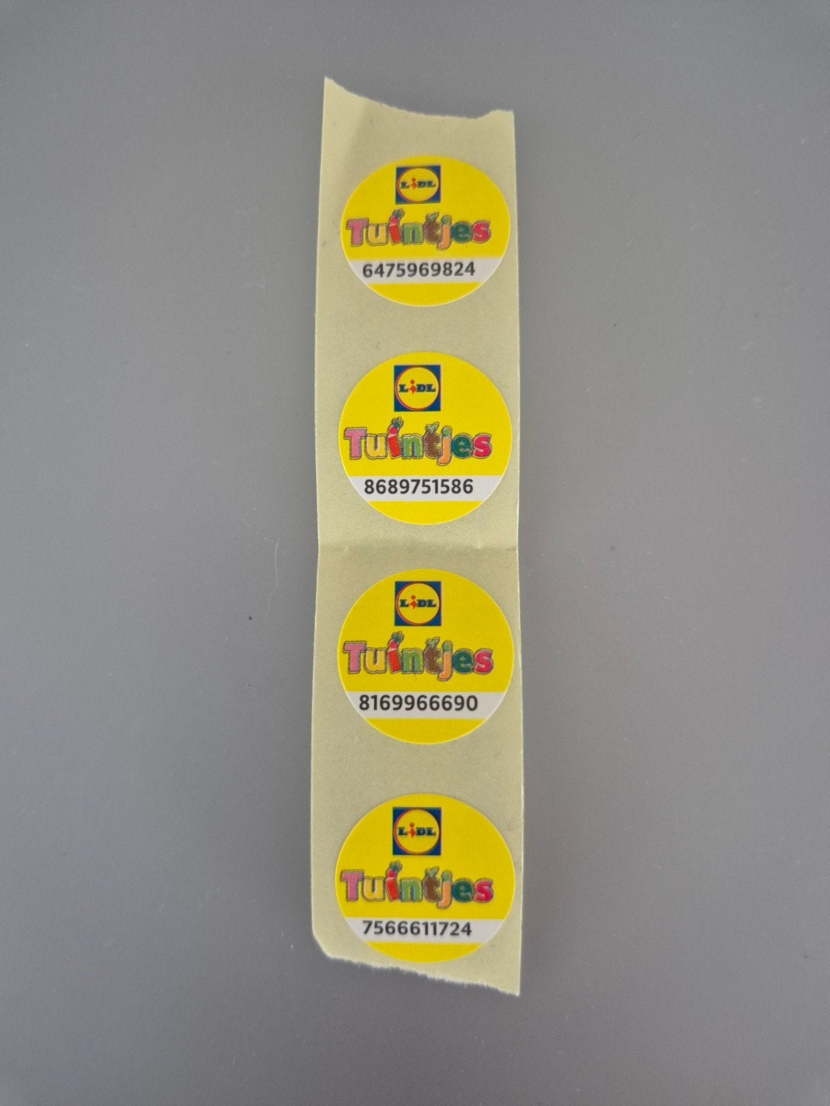 Lidl tuintjes, Ophalen of Verzenden, Winkel, Super of Benzinepomp, Zegels, Bonnen of Punten