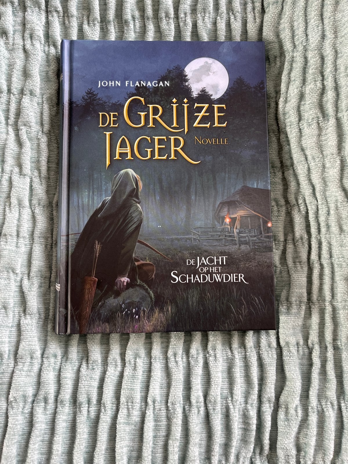 De Grijze Jager: De Jacht op het Schaduwdier - John Flanagan, Ophalen of Verzenden, Zo goed als nieuw