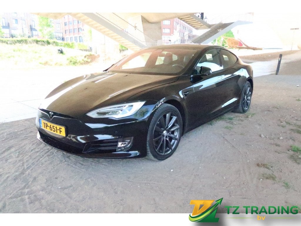 Tesla Model S 75D met twee sets velgen (bj 2018, automaat), Auto's, Tesla, Bedrijf, Te koop, Model S, ABS, Achteruitrijcamera