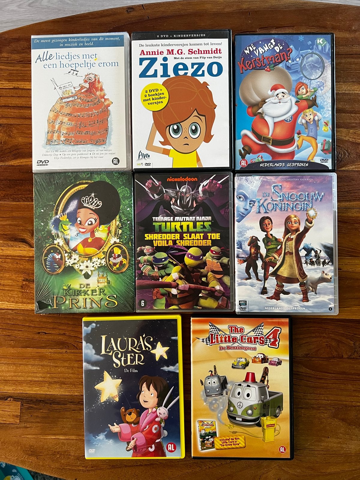 Grote DVD set voor kinderen - Diverse films en series, Gebruikt, Alle leeftijden, Ophalen of Verzenden, Film