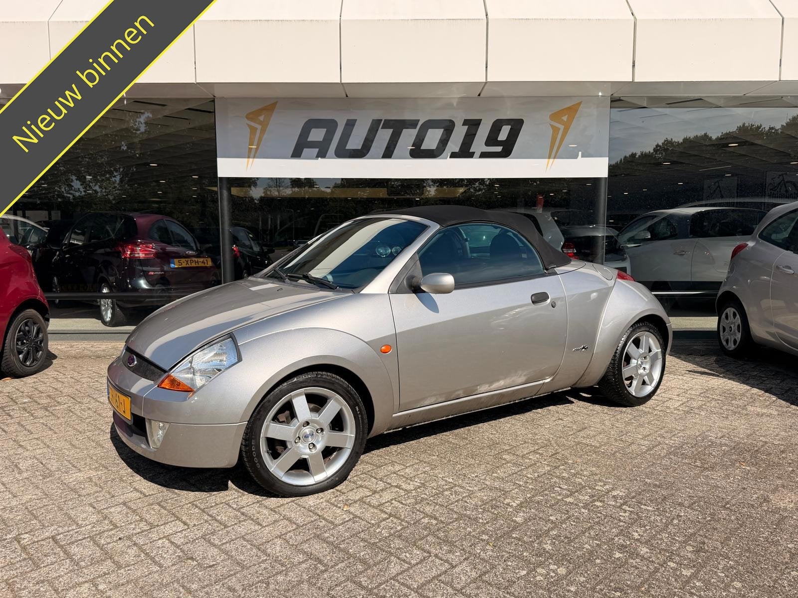 Ford Streetka 1.6 70kW Leder | Airco | LMV, Gebruikt, Elektrische ramen, Leder, Bedrijf