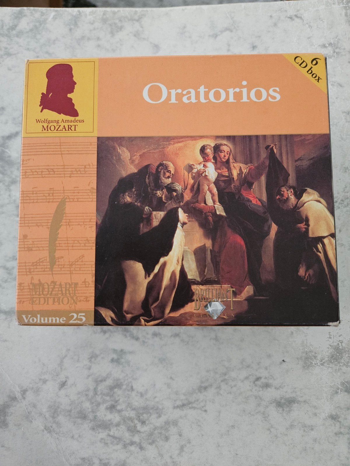 Mozart – Oratorios (6-CD Box) | Mozart Edition Vol. 25 | Bri, Ophalen of Verzenden, Gebruikt, Boxset, Mozart