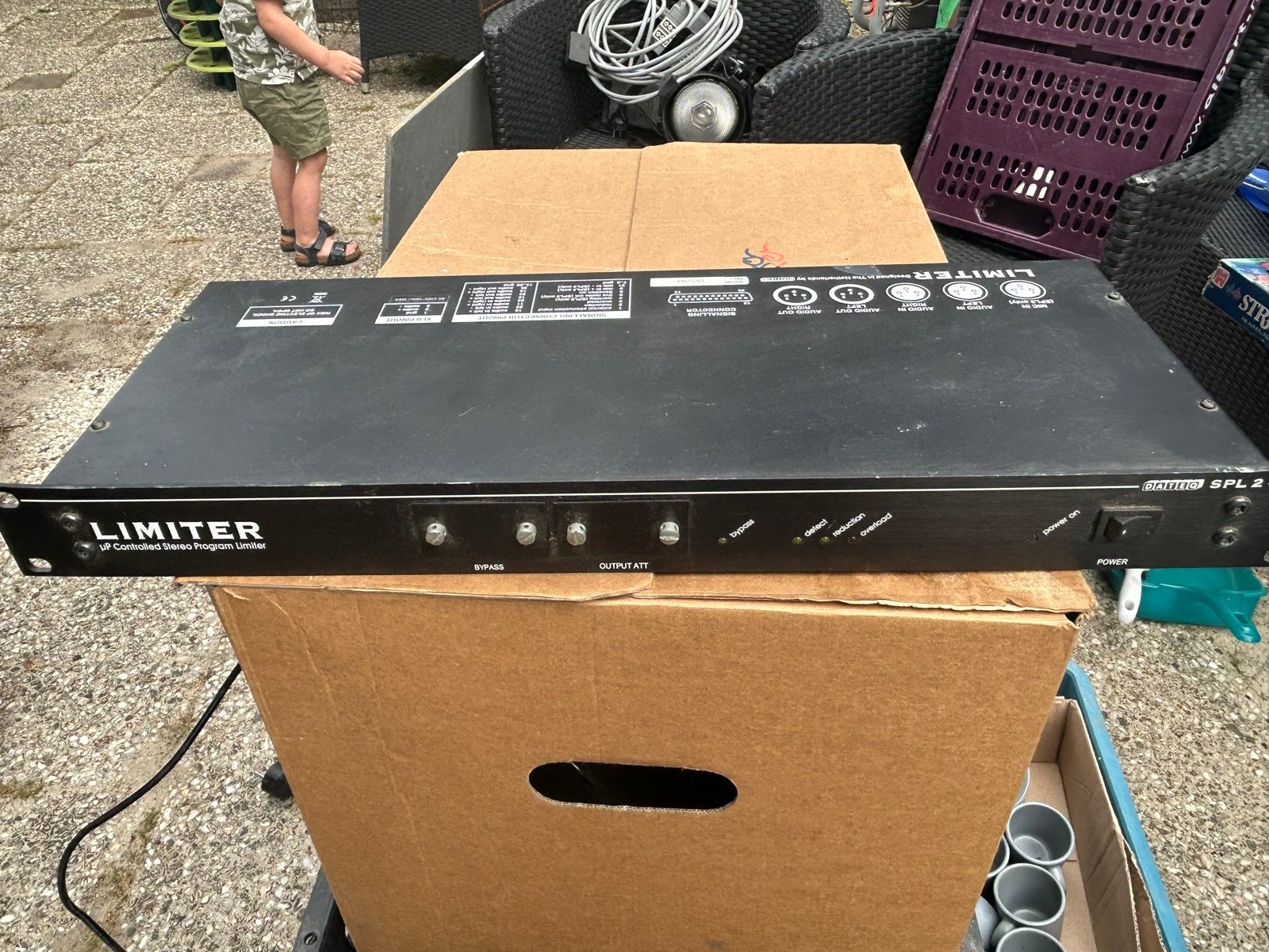 Audio limiter SPL2, Ophalen of Verzenden, Gebruikt