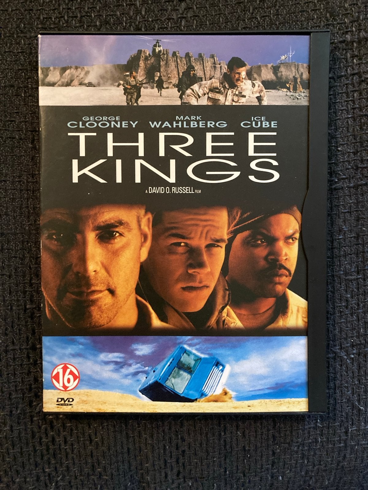 Three Kings DVD - Actiekomedie met George Clooney, Cd's en Dvd's, Vanaf 16 jaar, Nederlands, Ophalen of Verzenden, Zo goed als nieuw