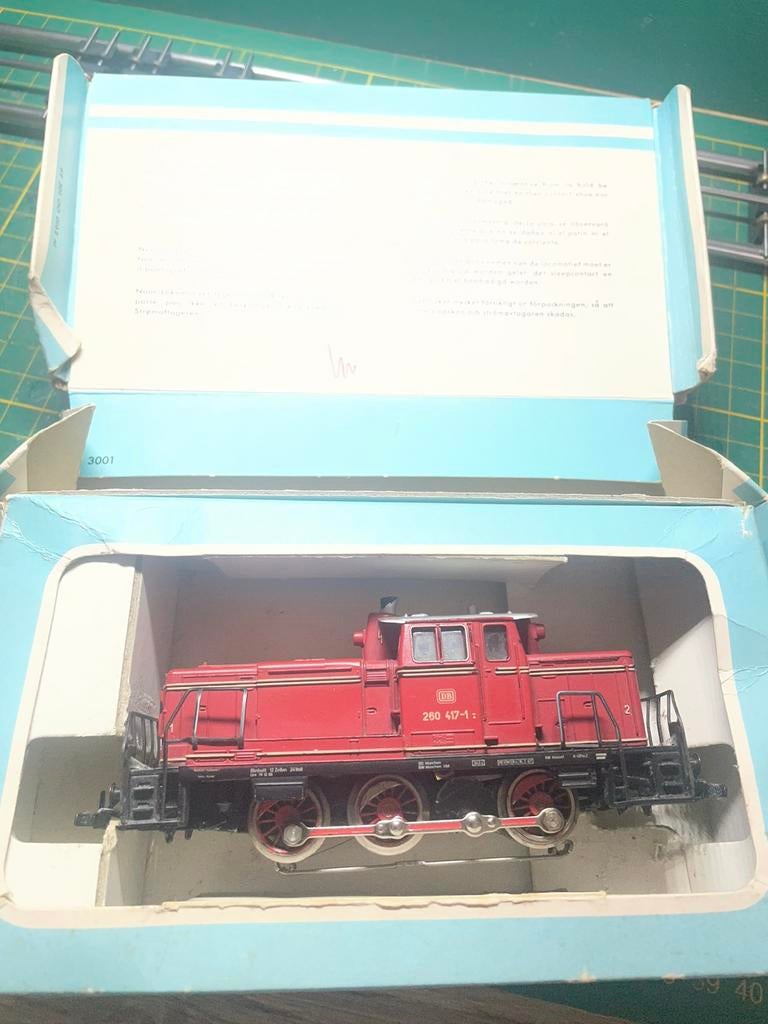 Marklin v 60 van de BD rood ( DIGITAAL ), Hobby en Vrije tijd, Wisselstroom, Locomotief, Ophalen of Verzenden, Zo goed als nieuw