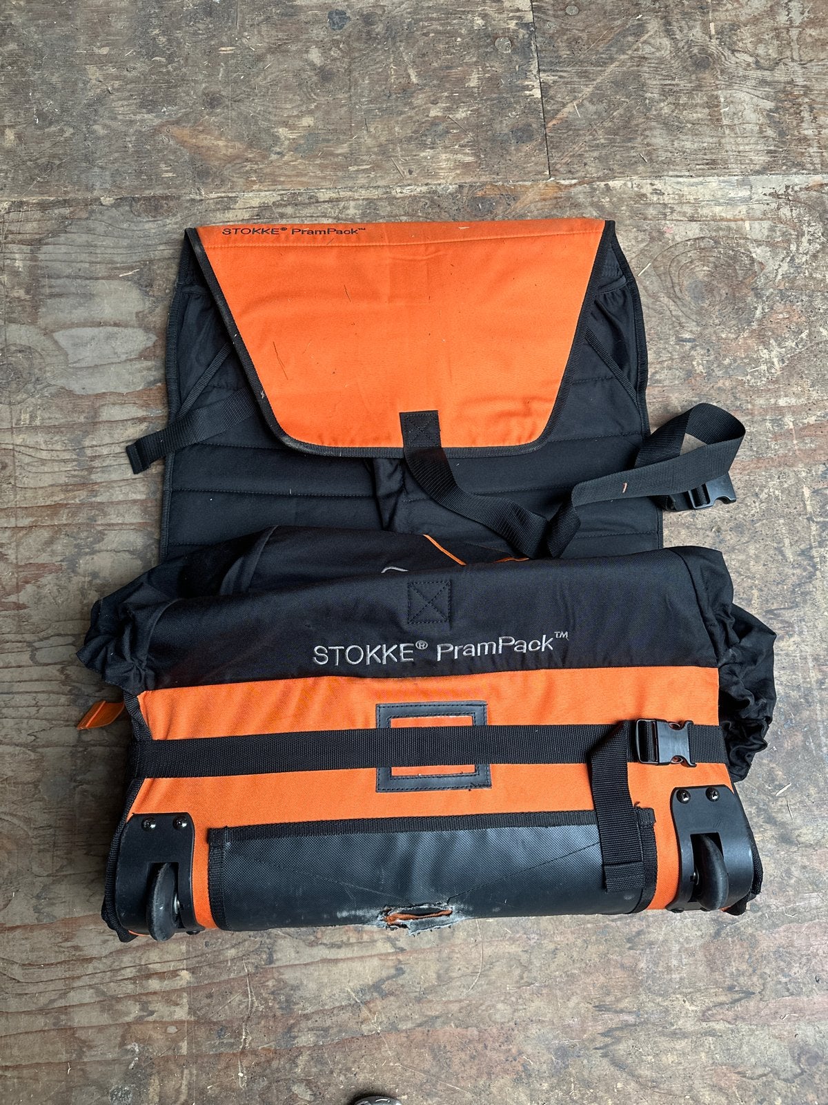 Stokke Prampack - Gebruikt maar functioneel, Ophalen, Gebruikt, Kinderwagen, Overige merken
