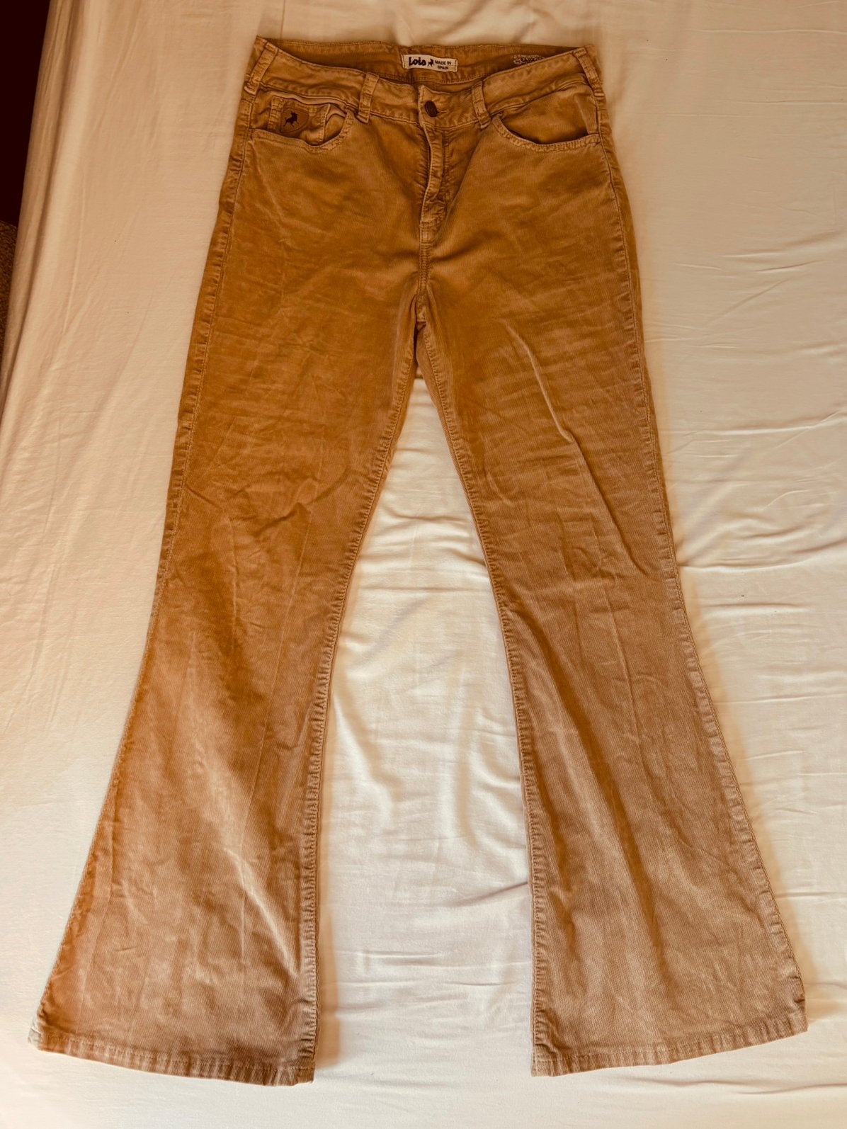 Loïs jeans Raval maat 28/30, beige/taupe, Beige, Ophalen of Verzenden, Maat 36 (S), Lang