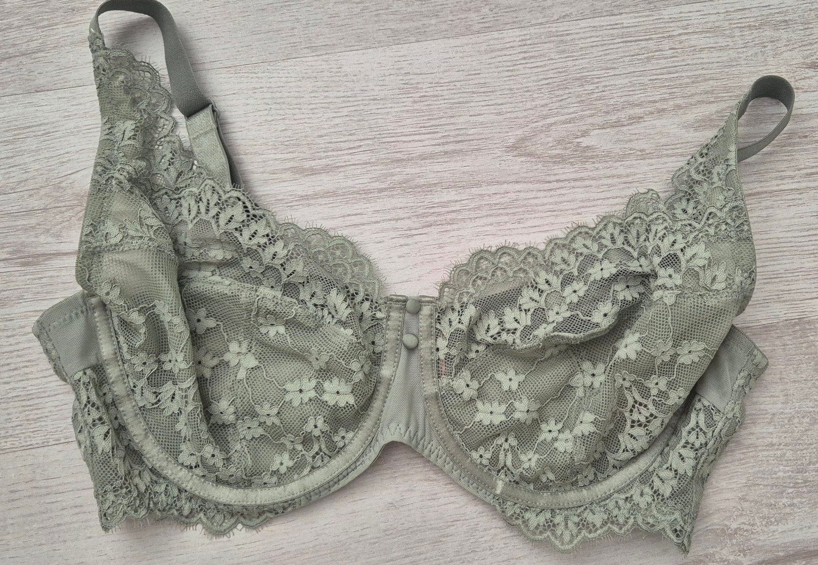 Kanten BH in Saliegroen, Hunkemöller, Ophalen of Verzenden, Groen, BH