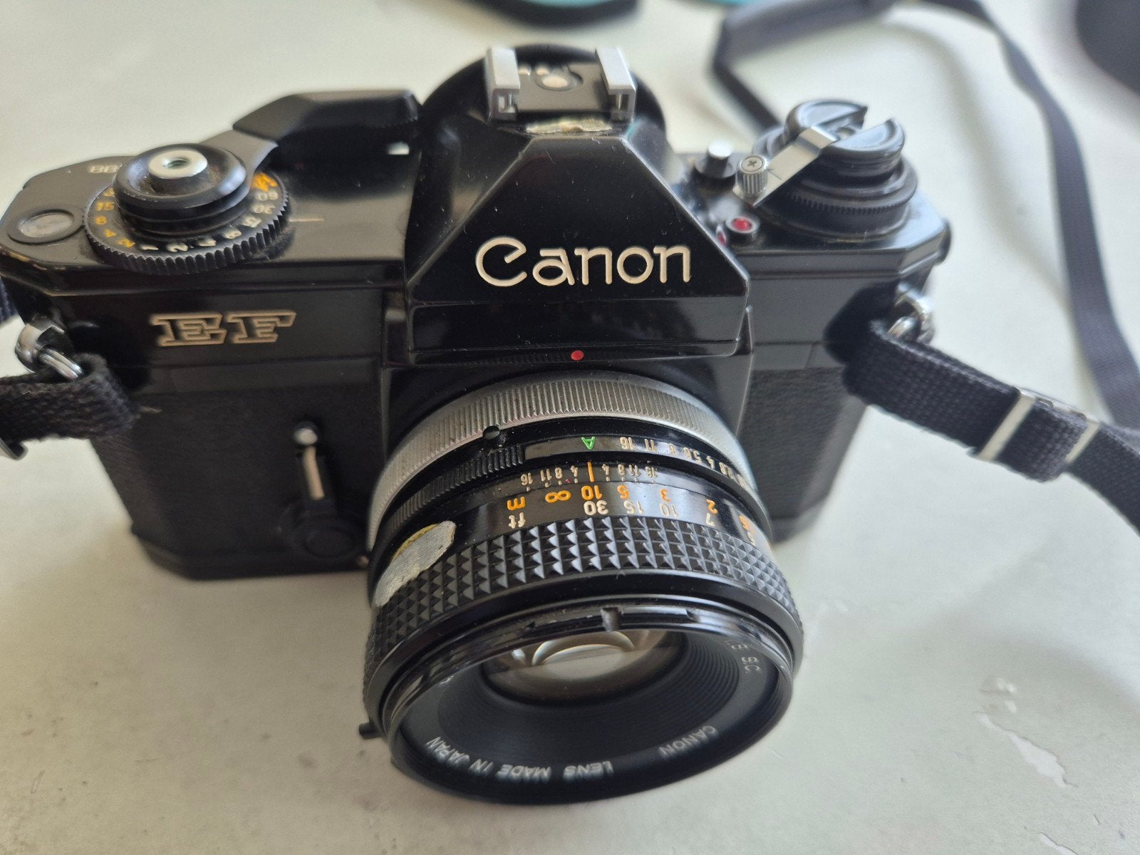 Canon EF spiegelreflex camera met lenzen, Ophalen of Verzenden, Gebruikt, Spiegelreflex, Canon
