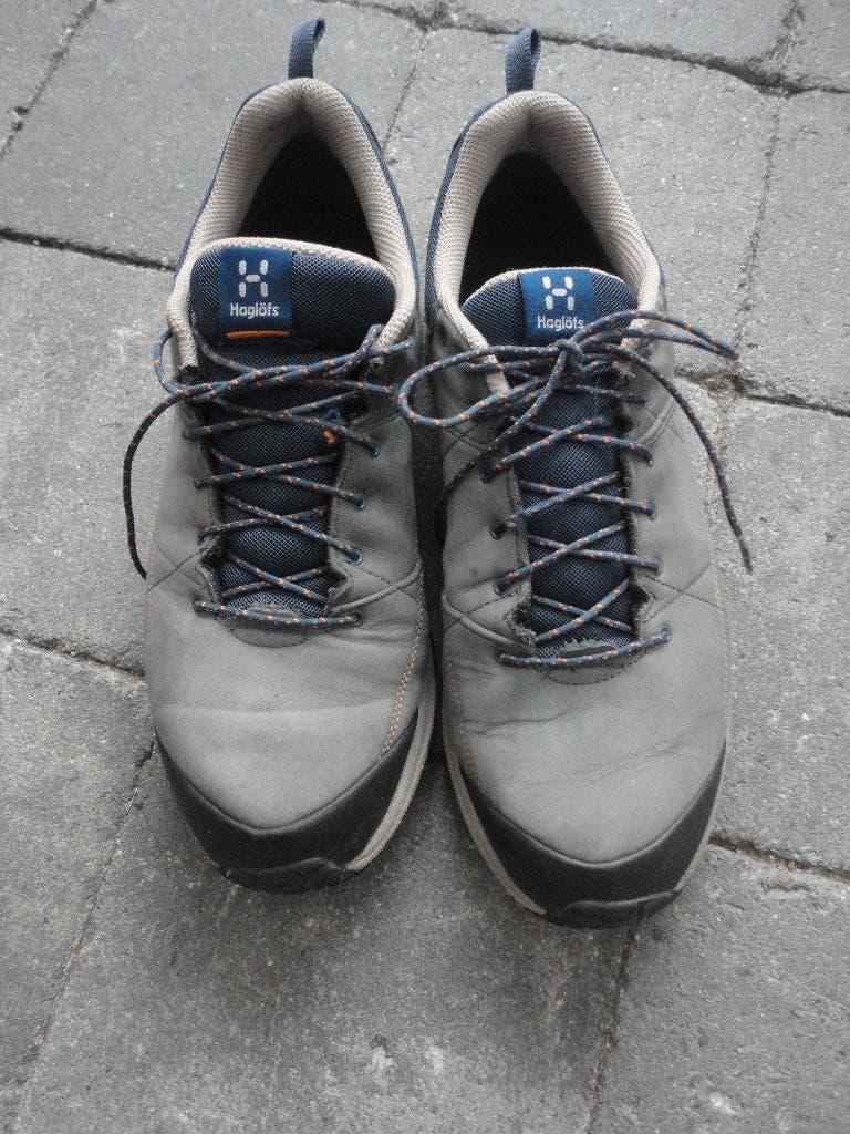 Heren  Wandelschoenen Haglöfs  /  maat  44/  grijs/blauw, Blauw, Ophalen of Verzenden, HAGLOFS, Gedragen