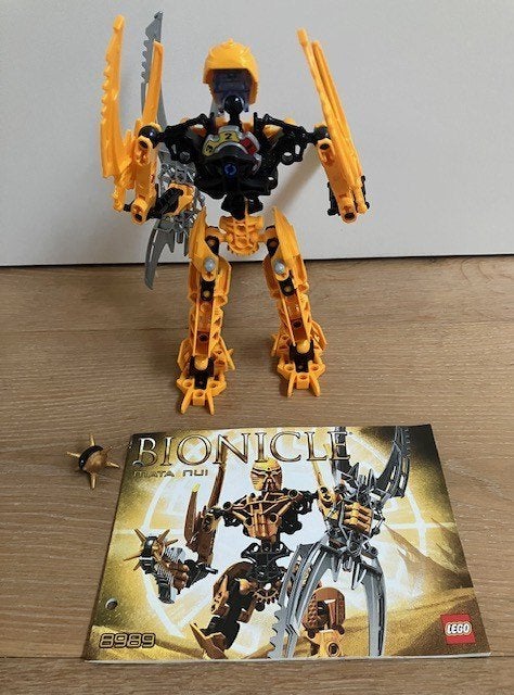 Lego Bionicle 8989, Mata Nui, Inclusief instructies, Bionicle, Lego, Ophalen of Verzenden