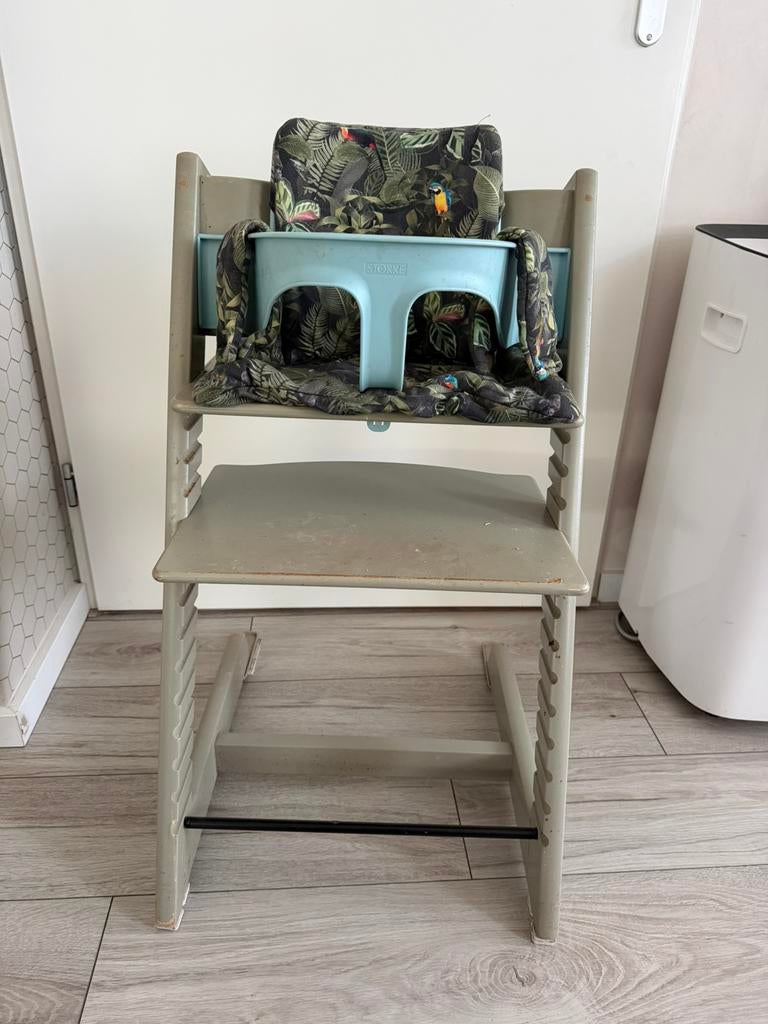 Stokke trip trap, Ophalen, Zo goed als nieuw, Meegroeistoel