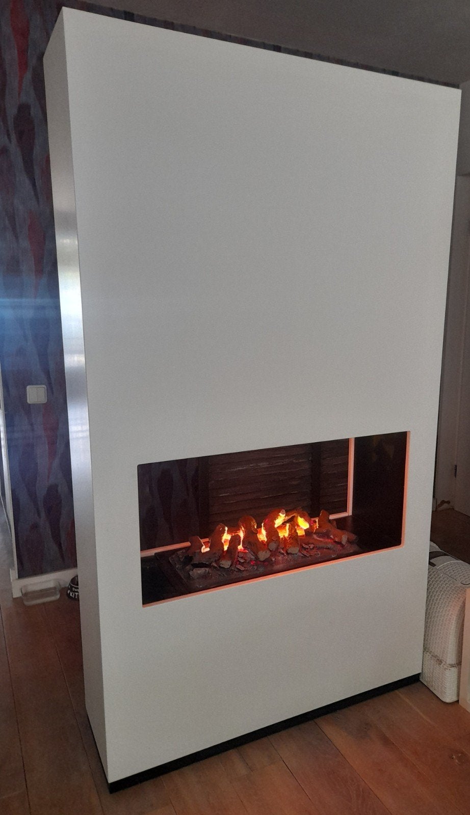 xaralyn Ambiance openhaard(opti-myst cassette 600), Ophalen, Gebruikt, Vrijstaande haard, Houthaard