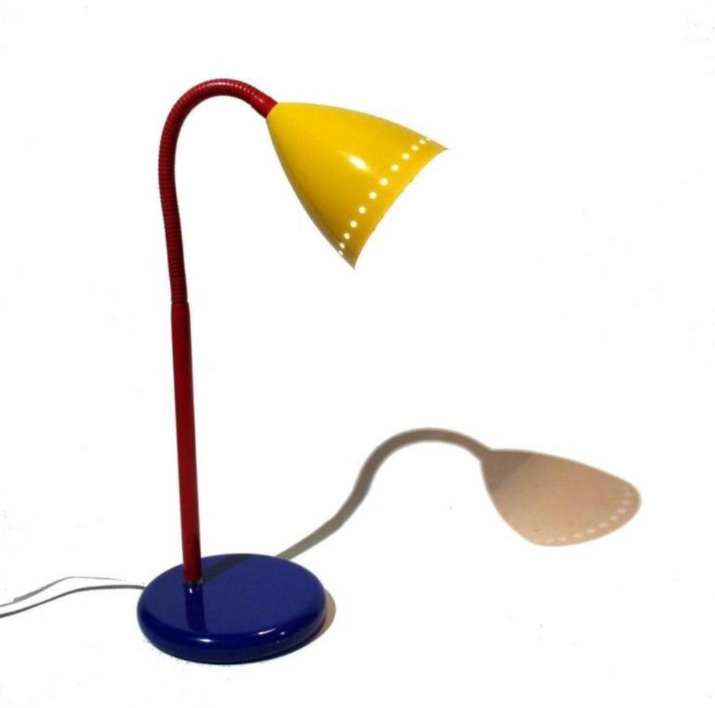 Memphis style - Bureaulamp - PAVALI ITALY - Pop Art, Huis en Inrichting, Lampen | Tafellampen, Gebruikt, Overige materialen, Minder dan 50 cm