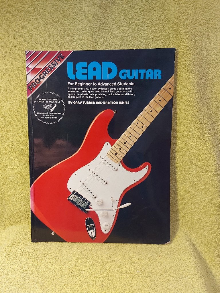 Progressive Lead Guitar - Gary Turner Brenton White., Ophalen of Verzenden, Zo goed als nieuw, Instrument