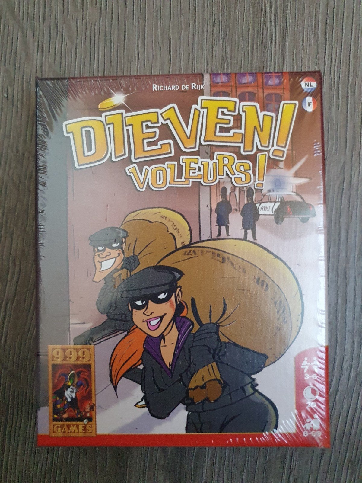 Dieven! Kaartspel - Nieuw in plastic, Drie of vier spelers, Ophalen of Verzenden, Nieuw, 999 Games