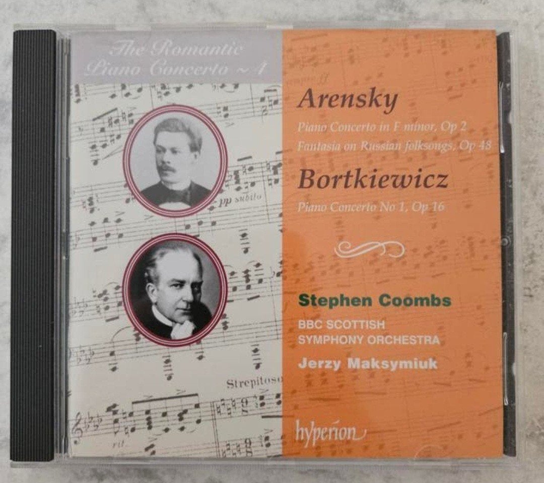 The Romantic Piano Concerto Vol. 4 – Arensky & Bortkiewicz (, Cd's en Dvd's, Cd's | Klassiek, Ophalen of Verzenden, Romantiek