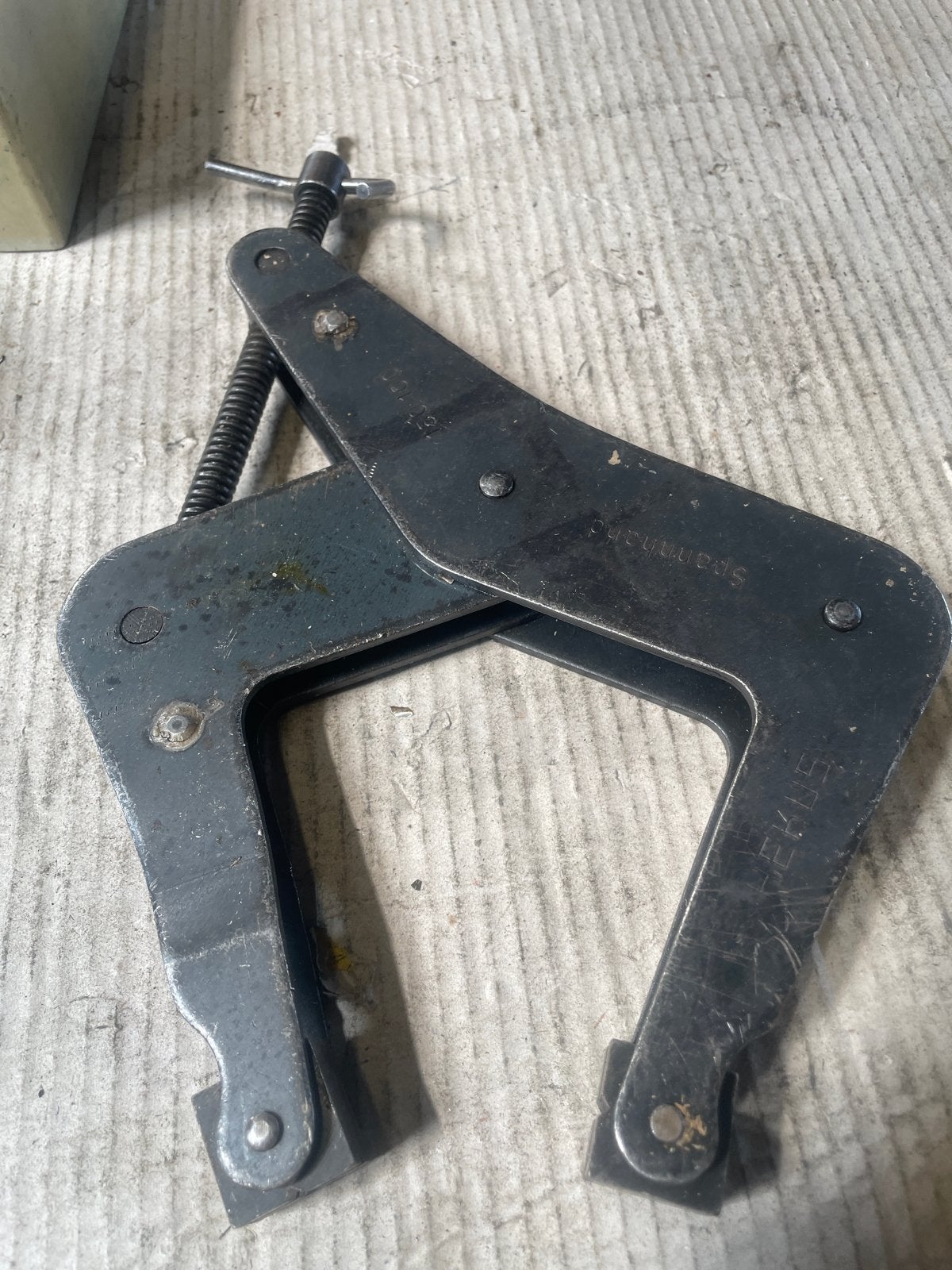 HEKUS Spannhand 150 100 Klem - Gebruikt, Ophalen, Gebruikt, Klem, Overige merken