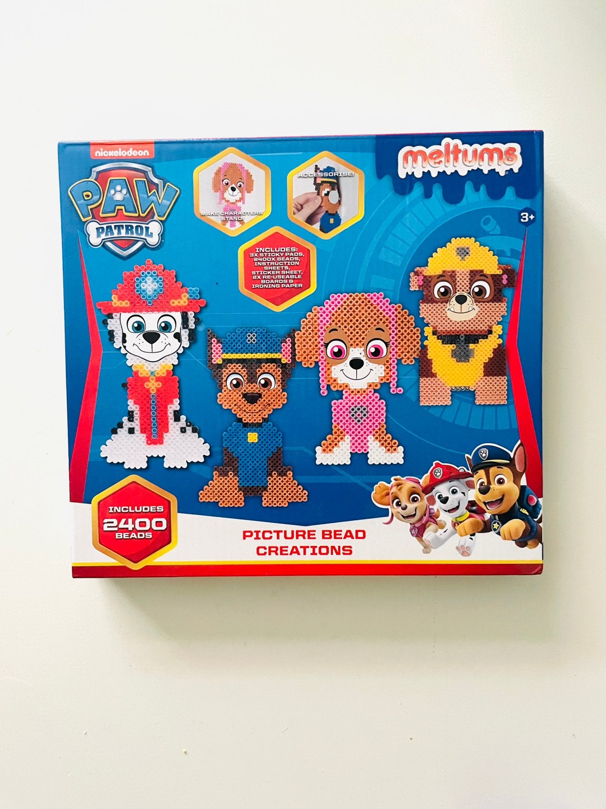 Paw Patrol | NIEUW! Strijkkralen set, knutselen knutselset, Ophalen of Verzenden, Nieuw, Knutselen