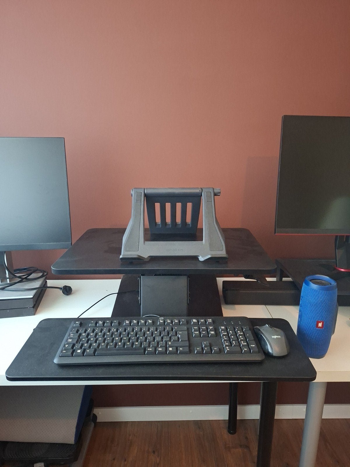 Zit-sta verhoger Updesk One, Ophalen