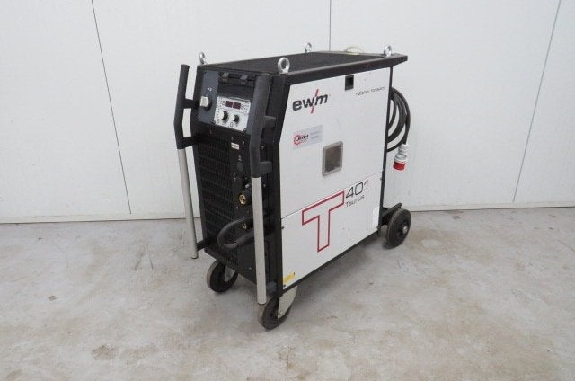 EWM Taurus 401 mig/mag lasapparaat 400V, Ophalen of Verzenden, Gebruikt, 250 ampère of meer, Co2
