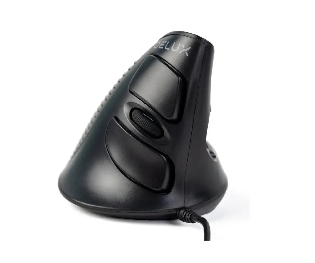 Delux M618XU Verticale Computermuis Bedraad, Rechtshandig, Logitech G, Ergonomisch, Info@currentcomponents.nl