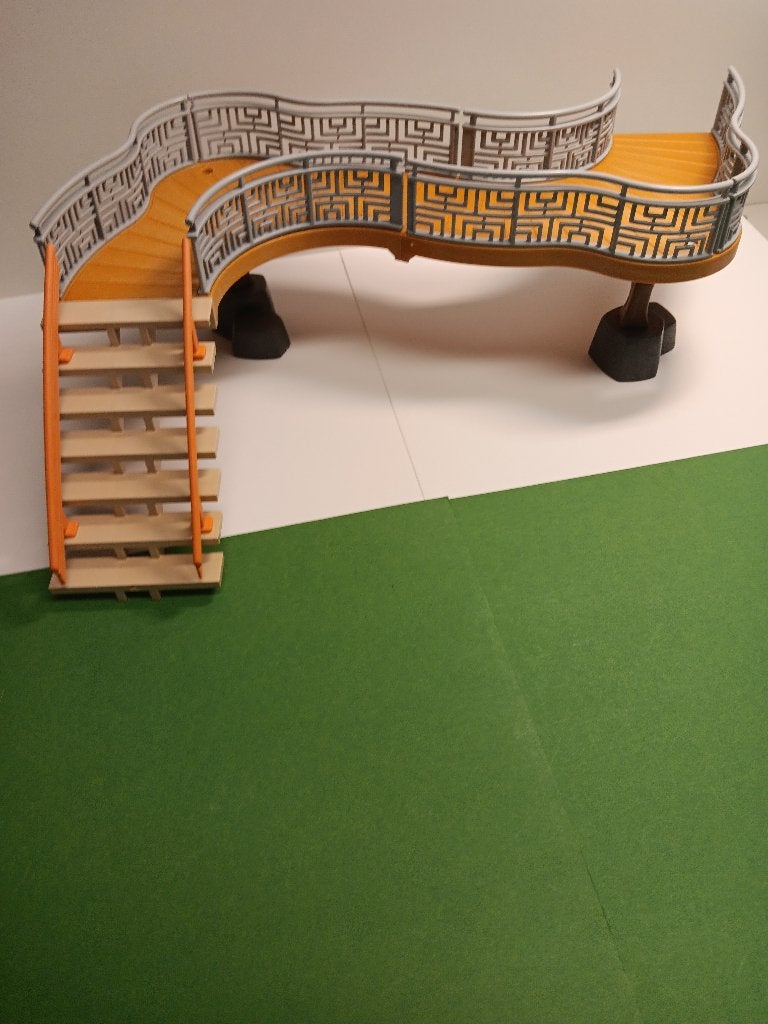 Playmobil Dieren tuin Onderdelen trap + galerij, Verzenden, Gebruikt