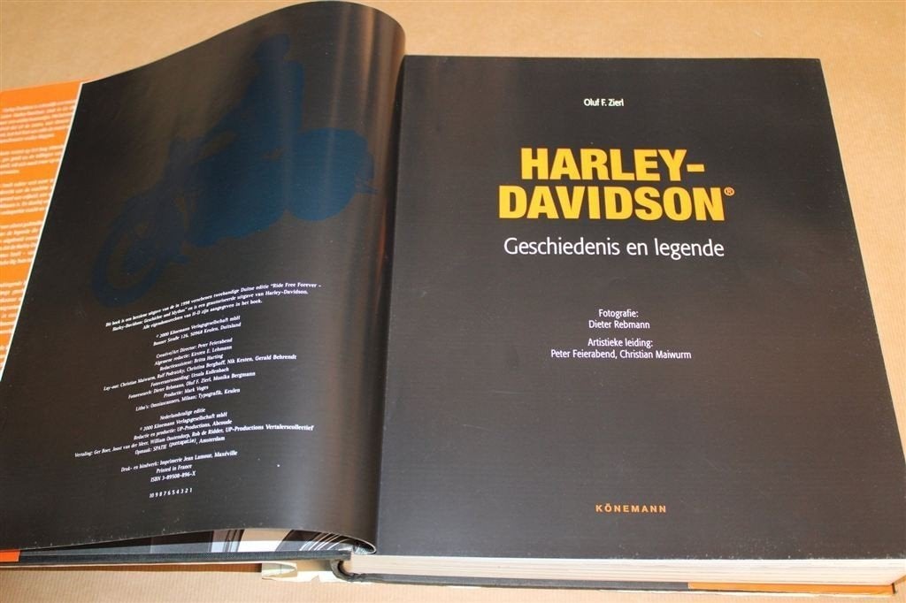 Harley-Davidson — Geschiedenis & Legende Dik Boek 680 p., Ophalen of Verzenden, Gelezen