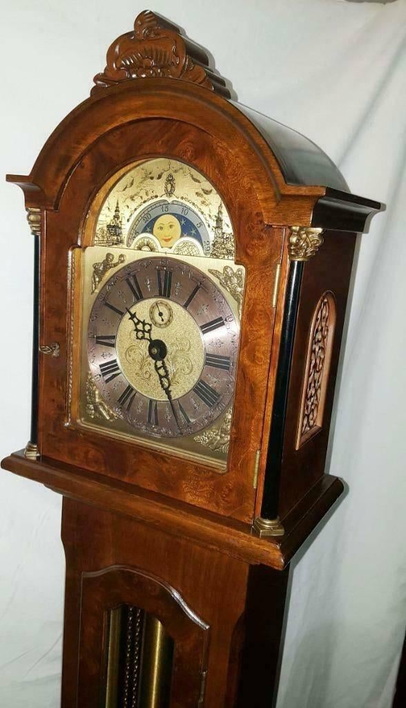 staand horloge wortelnoten uitvoering, Antiek en Kunst, Antiek | Klokken, Ophalen