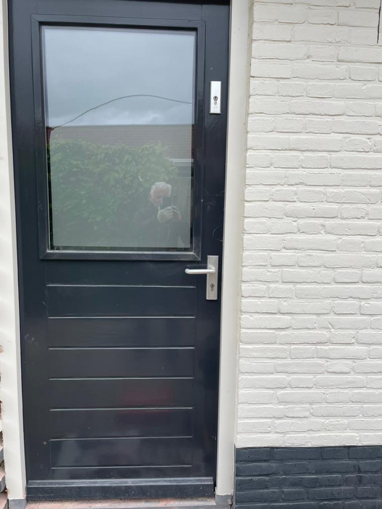 Deurkozijn incl deur, Doe-het-zelf en Verbouw, Ophalen, 80 tot 100 cm, 215 cm of meer, Hout