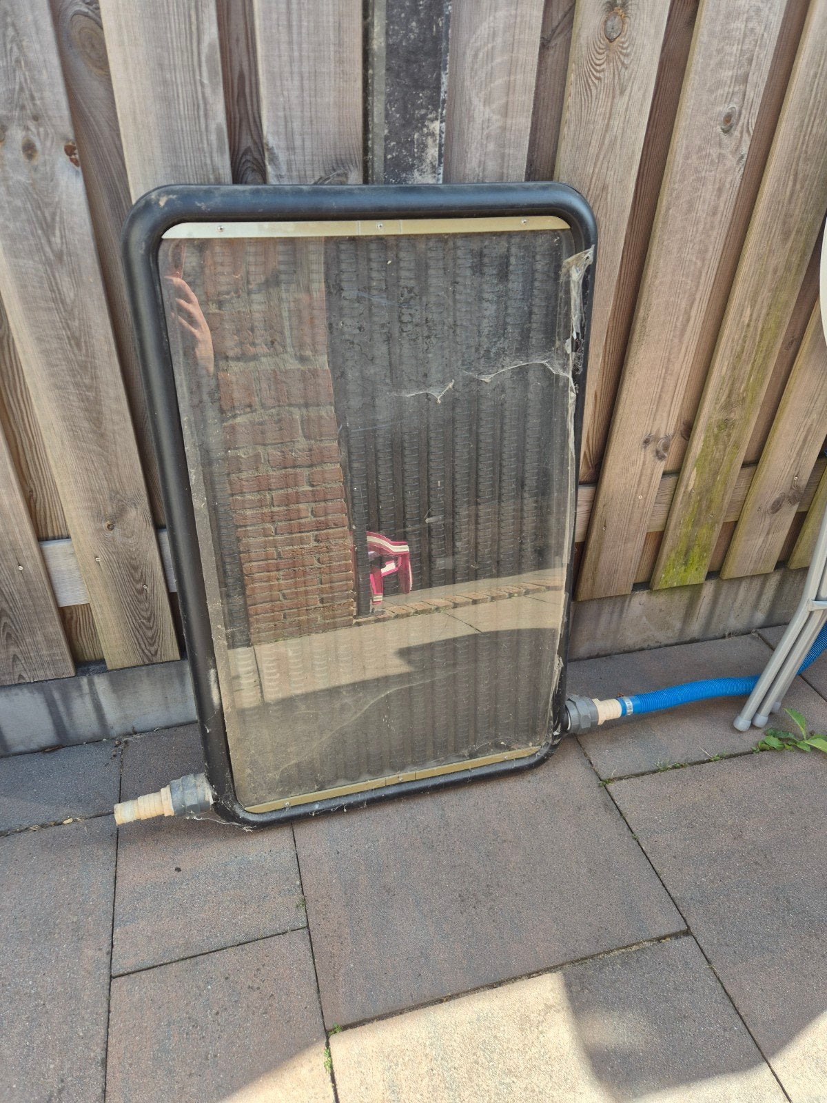 2x zonnepaneel zwembadverwarming – alleen samen, Ophalen, Gebruikt, Verwarming