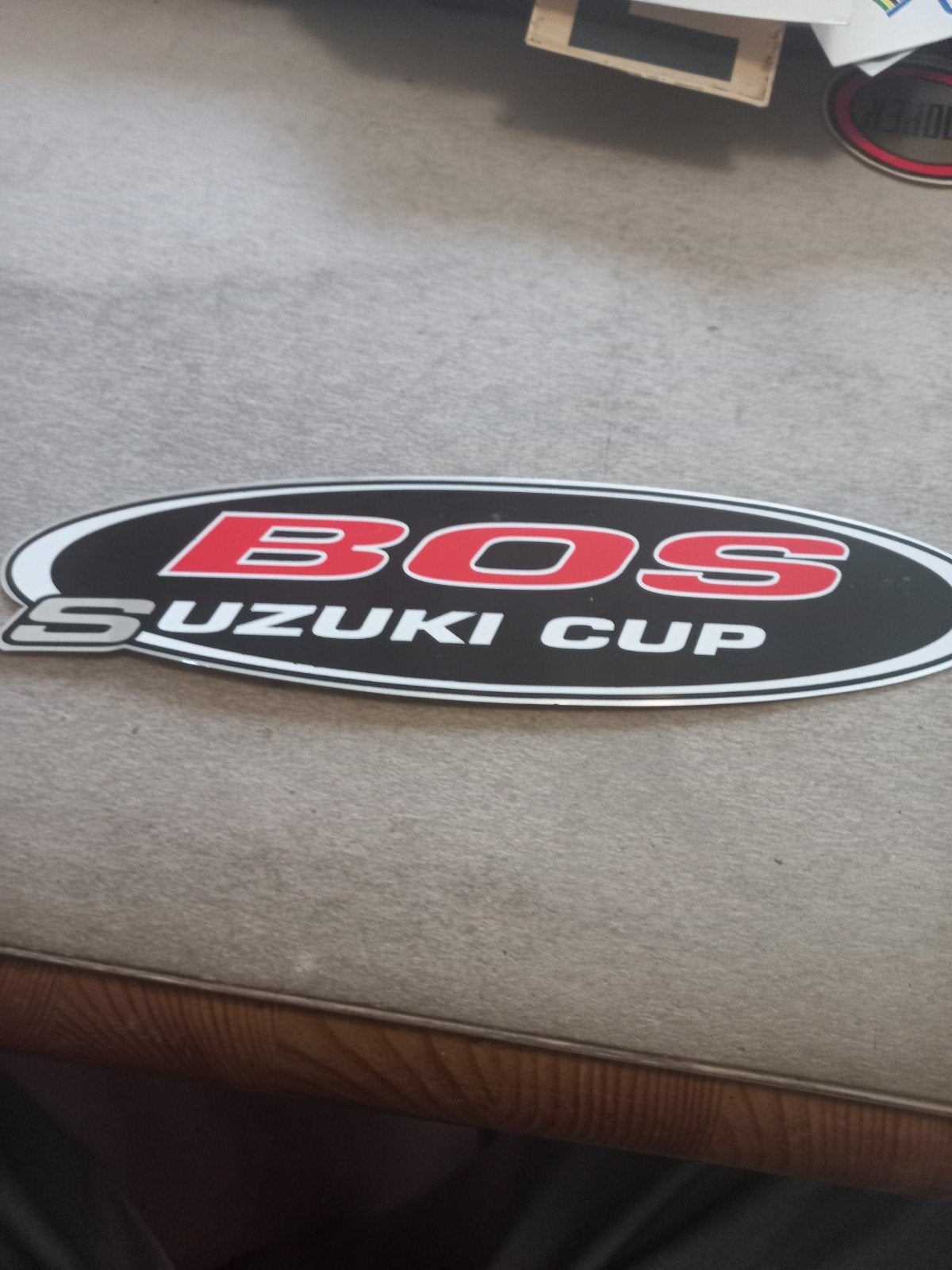 BOS Suzuki Cup Sticker/Embleem, Ophalen of Verzenden