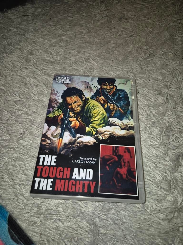 THE TOUGH & THE MIGHTY. EURO OBSCURA. CARLO LIZZANNI, Cd's en Dvd's, Dvd's | Horror, Vanaf 16 jaar, Ophalen of Verzenden, Zo goed als nieuw