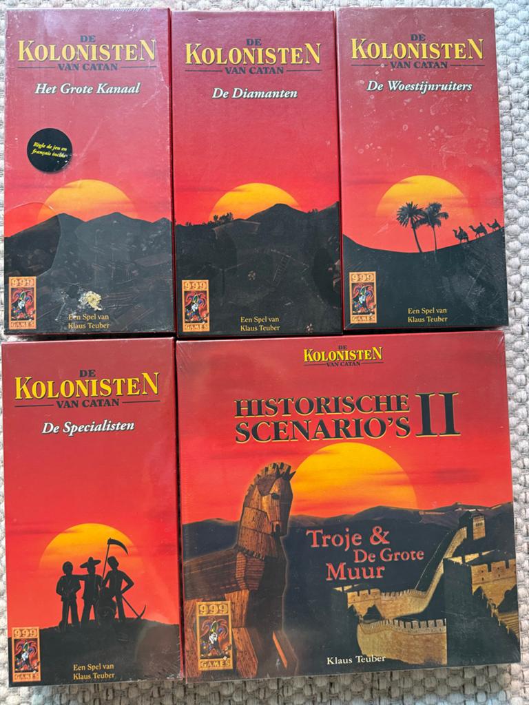 Speluitbreiding Kolomisten van Catan, Drie of vier spelers, Ophalen of Verzenden, Nieuw