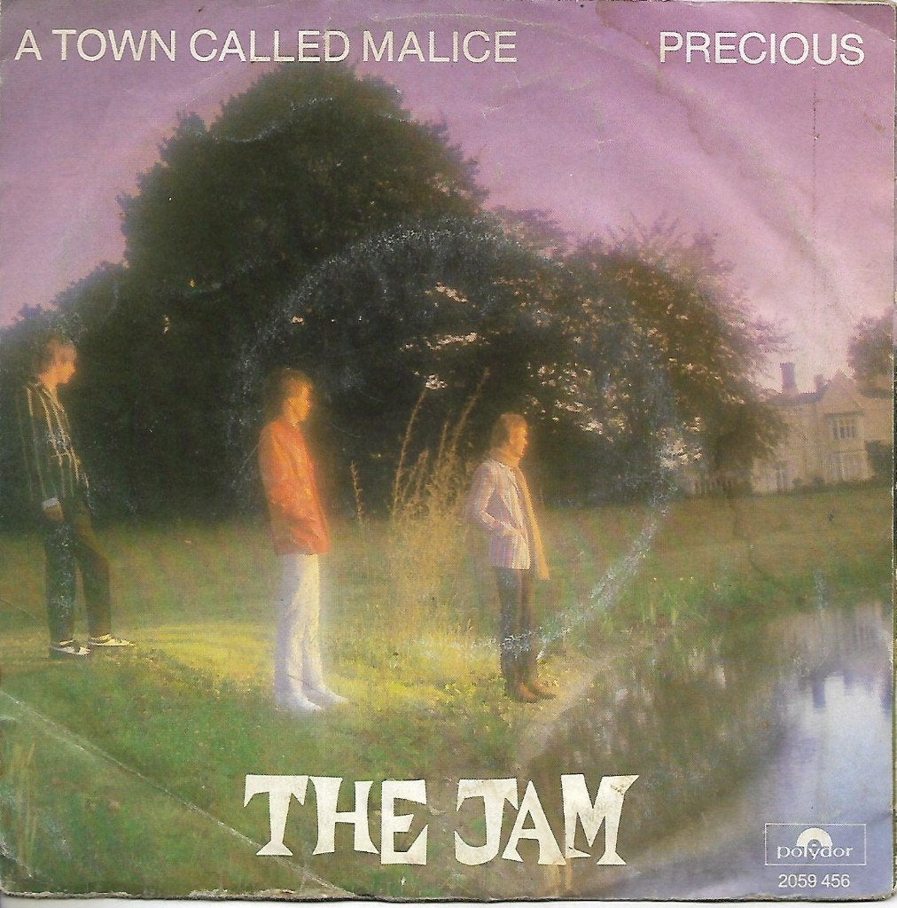 The Jam - A town called Malice, Cd's en Dvd's, Vinyl Singles, Ophalen of Verzenden, Gebruikt, 7 inch, Pop