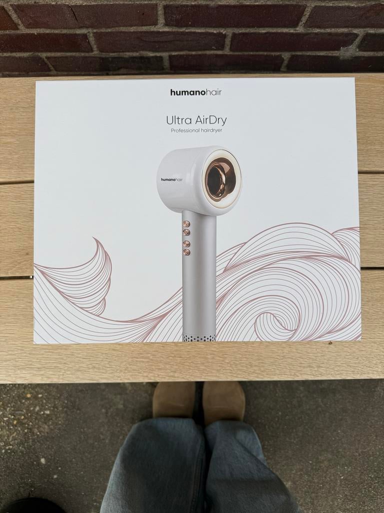 Humanohair Ultra AirDry Föhn - Nieuw in doos, Witgoed en Apparatuur, Ophalen of Verzenden, Nieuw, Haarverzorging